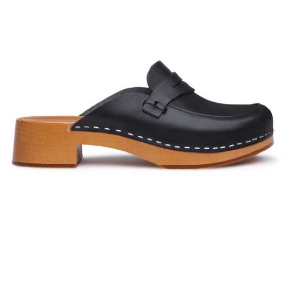 Anthropologie New Loafer Swedish Hasbeens slip in clog LOVE IT❤️ - Picture 2 of 13